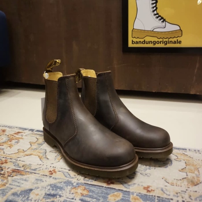Jual DR. MARTENS 2976 CHELSEA BOOTS GAUCHO CRAZY HORSE UNISEX ORIGINAL