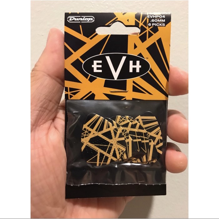Jual EVH PICK GUITAR SET EVHP04 YELLOW KUNING ISI 6 PC ORIGINAL PRODUCT ...