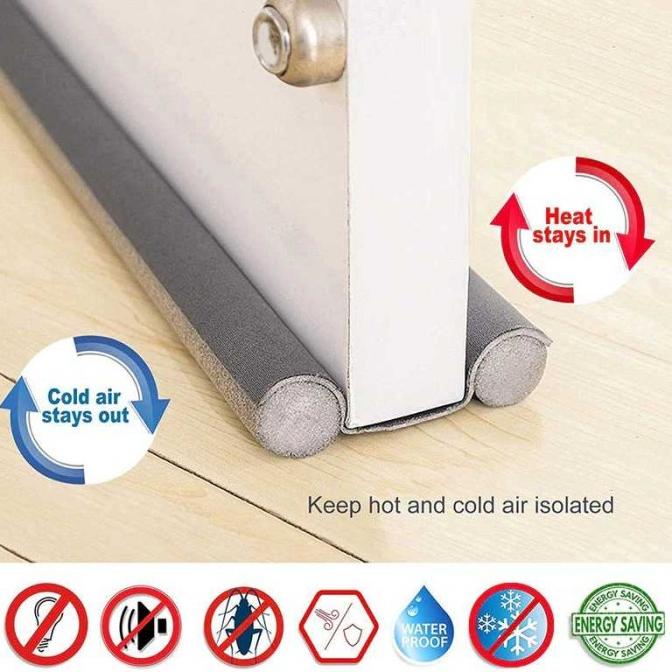 Jual Busa Strip List Door Seal Penahan Penutup Lubang Bawah Pintu Rumah ...