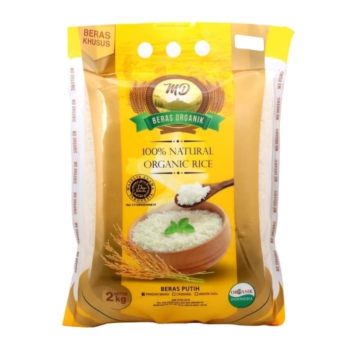 Jual Organic White Rice Mentik Susu Sehat Putih Md Kg Shopee Indonesia