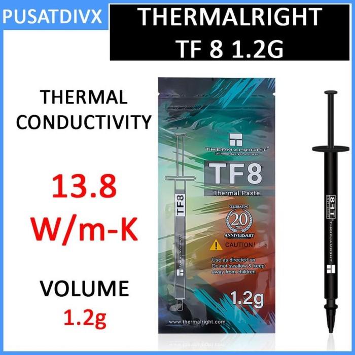 Thermalright TF8 EX Thermal Paste - 1.5g High Performance CPU/GPU Cooling Compound With Scraper