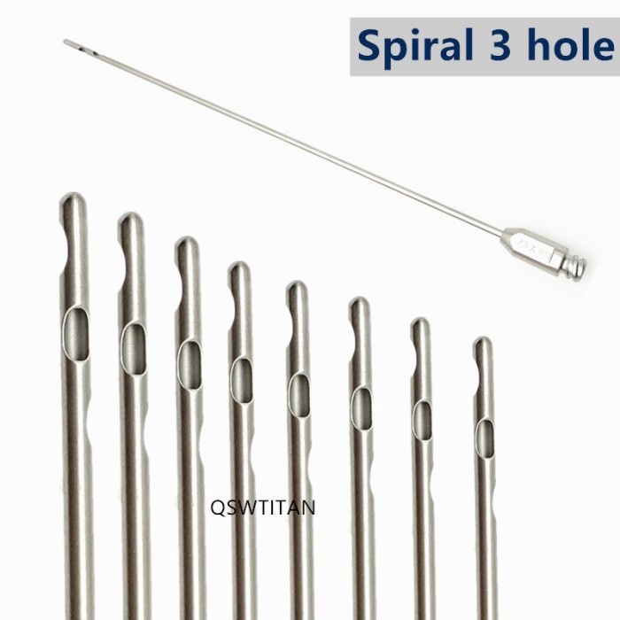 Jual Terbaru Kanula Spiral 3 Lubang Kanula Sedot Lemak Tiga Lubang ...