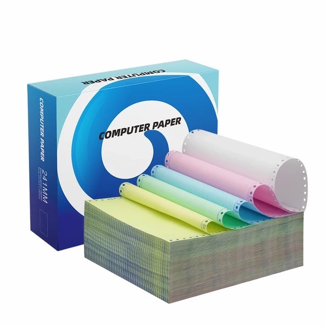 Jual Terbaru Kertas Continuous Form 4Ply/Kertas Komputer 4 Rangkap ...