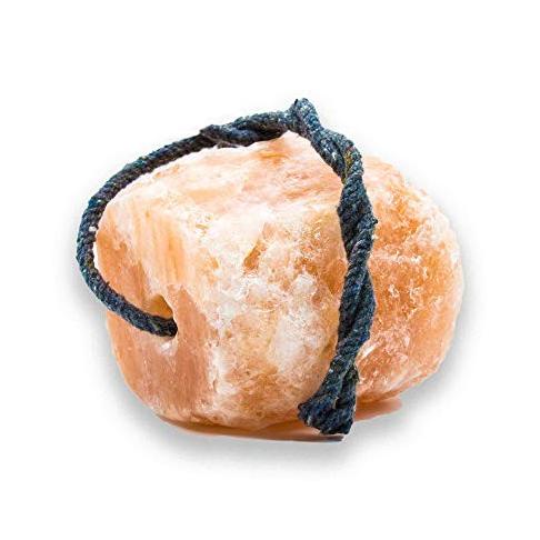 Jual SALT GEMS Pure Himalayan Rock Salt Licks Block on a Rope | Shopee ...