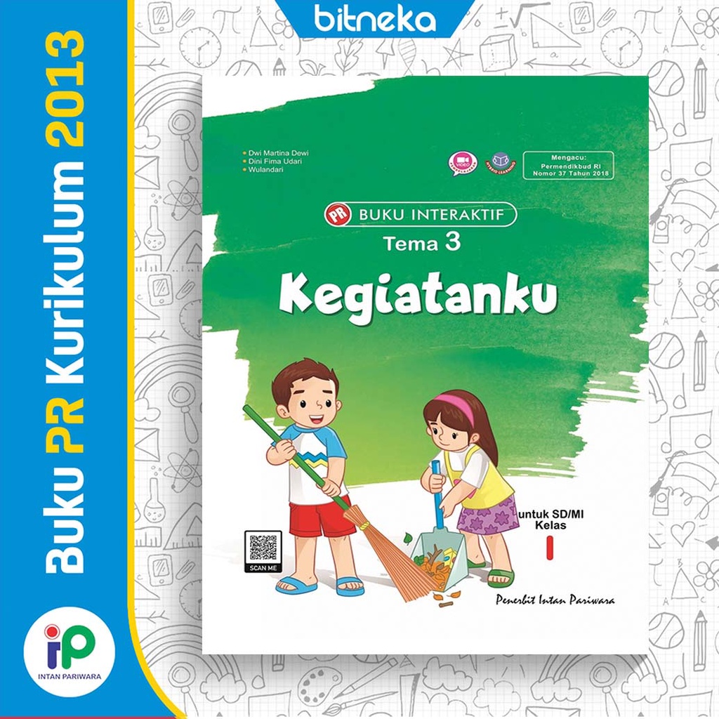 Jual Buku Pr Interaktif Kelas 1 Tema 3 2021 2022 Kegiatanku Intan Pariwara Shopee Indonesia 2446