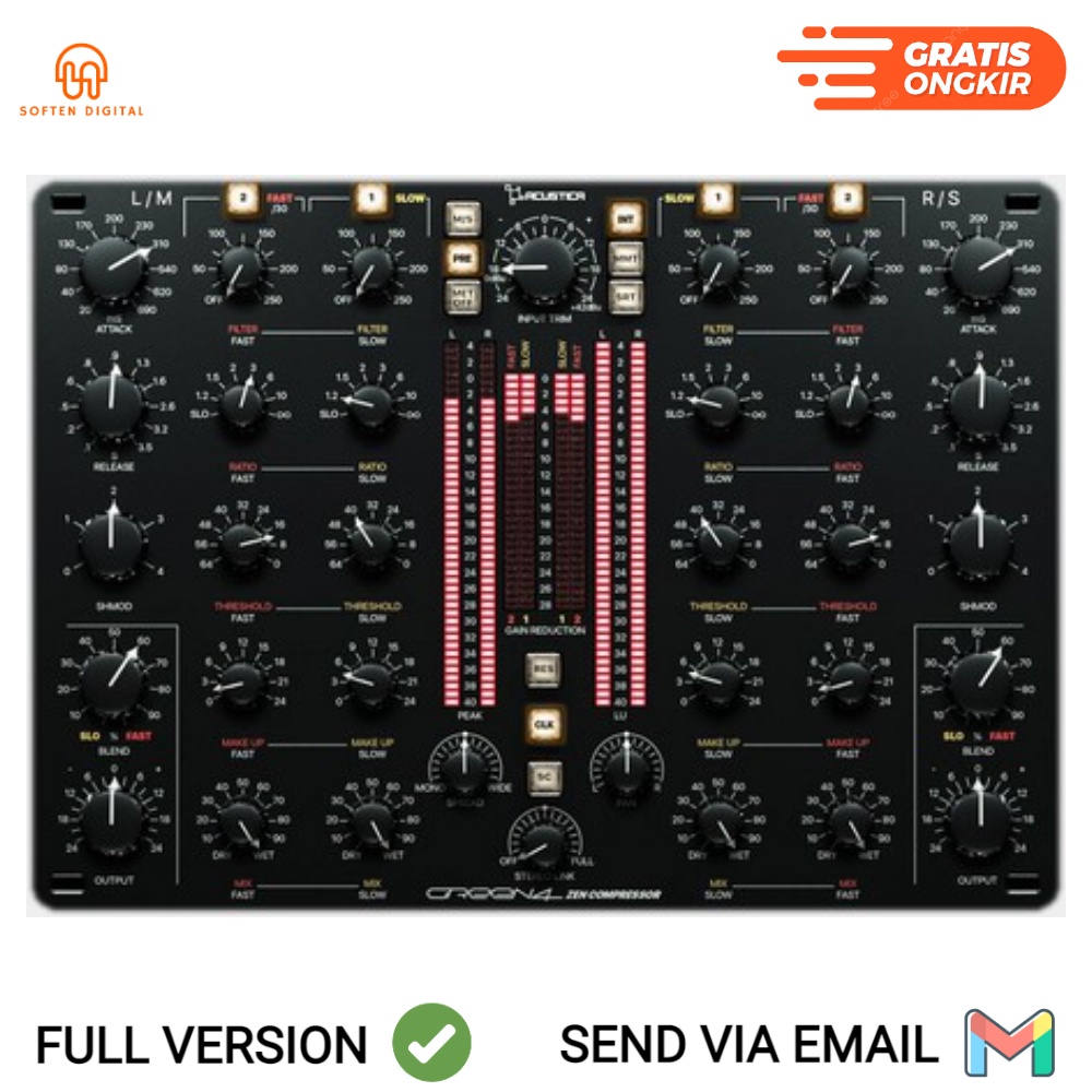 Jual Acustica Audio - Green 4 Zen VST Plugin 4 includes a 5-band mono ...