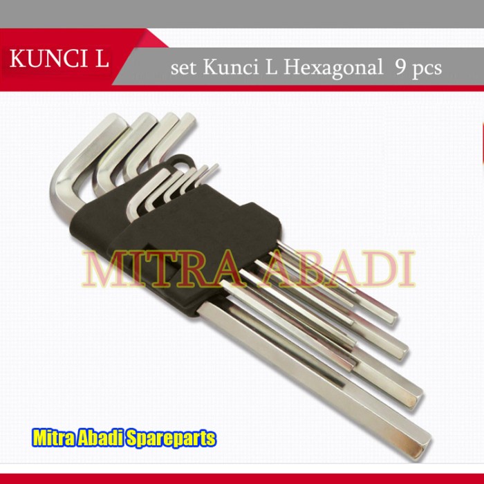 Jual Kunci L Set Hex Key Wrench Ballpoint Set Pcs Serbaguna