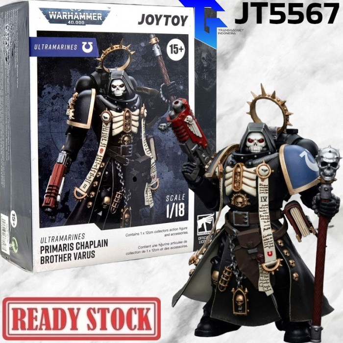 Jual JOYTOY Warhammer Ultramarines Primaris Chaplain Brother Varus JT5567 Shopee Indonesia