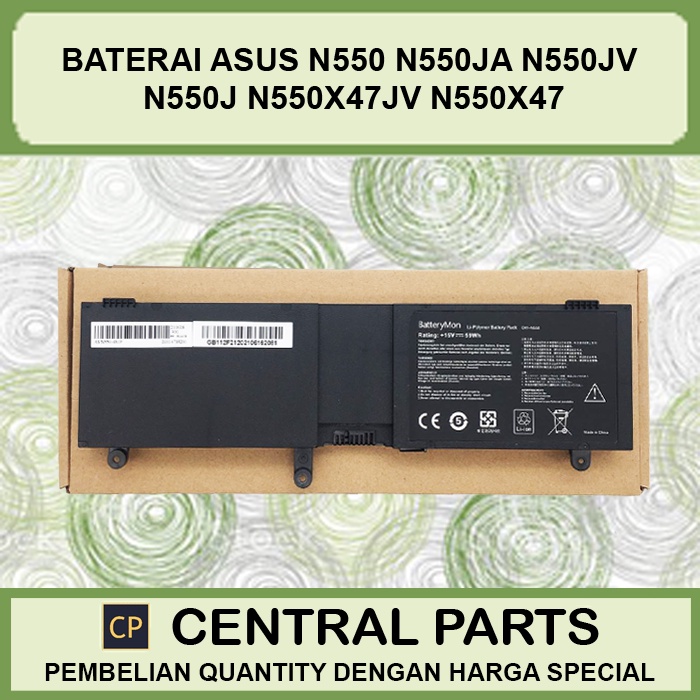 Jual Baterai Asus N550JA N550JV N550J N550JK N550 Q550L Q550LF | Shopee ...