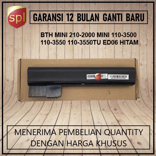 Jual Baterai HP mini 210-2000 110-3500 210-2000 110-3550 ED06 HSTNN ...