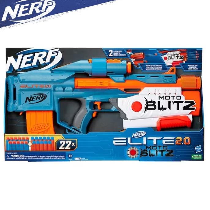 Jual NERF Elite 2.0 Motoblitz CS-10 Motorized Blaster | Shopee Indonesia