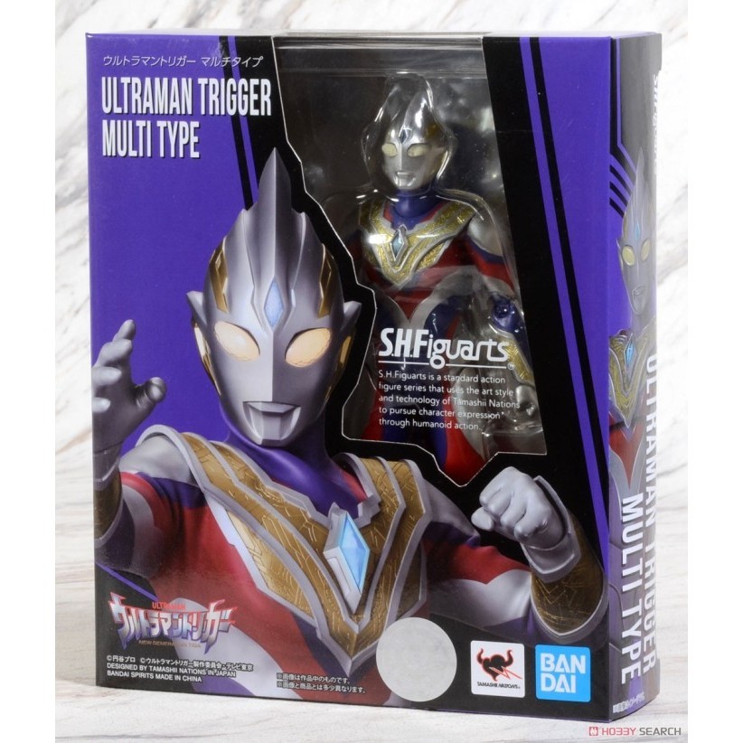 Tamashii Nations - Ultraman Trigger Multi Type - S.H.Figuarts - Bandai Spirit - Figura 15 Cm