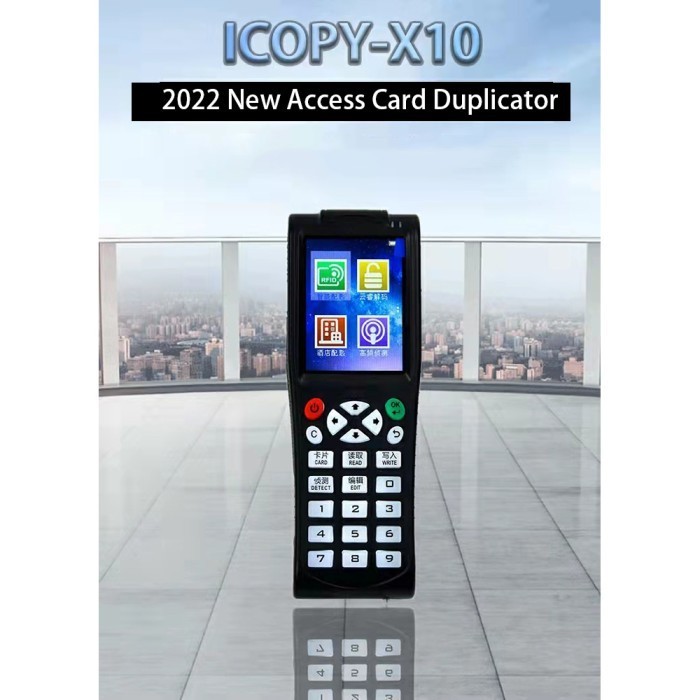 Jual [Baru] Icopy8 Pro X10 Smart Chip Card Copier Rfid Nfc Encrypted ...