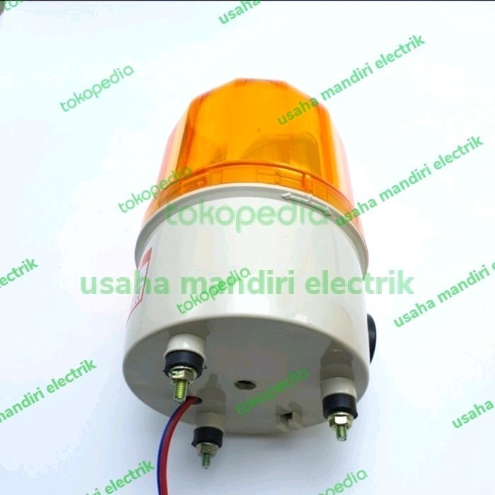 Jual LAMPU ROTARI, LTE-1101 , ROTARY WARNING LIGHT, 220V AC, 10W, merah ...