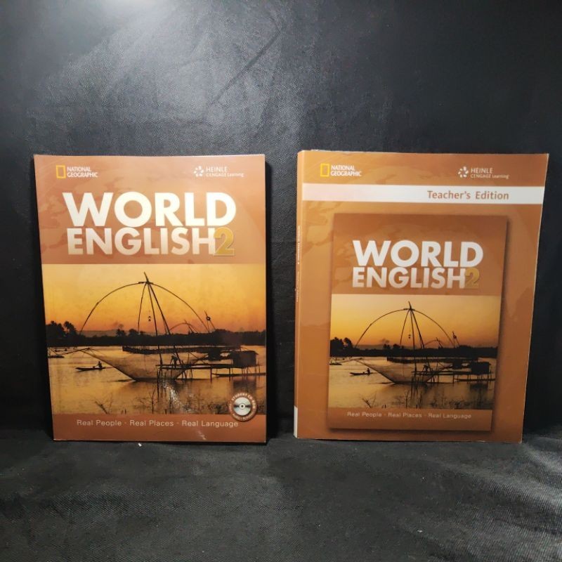 Jual Buku World English 2, Students Book, Teachers Edition, Real People ...