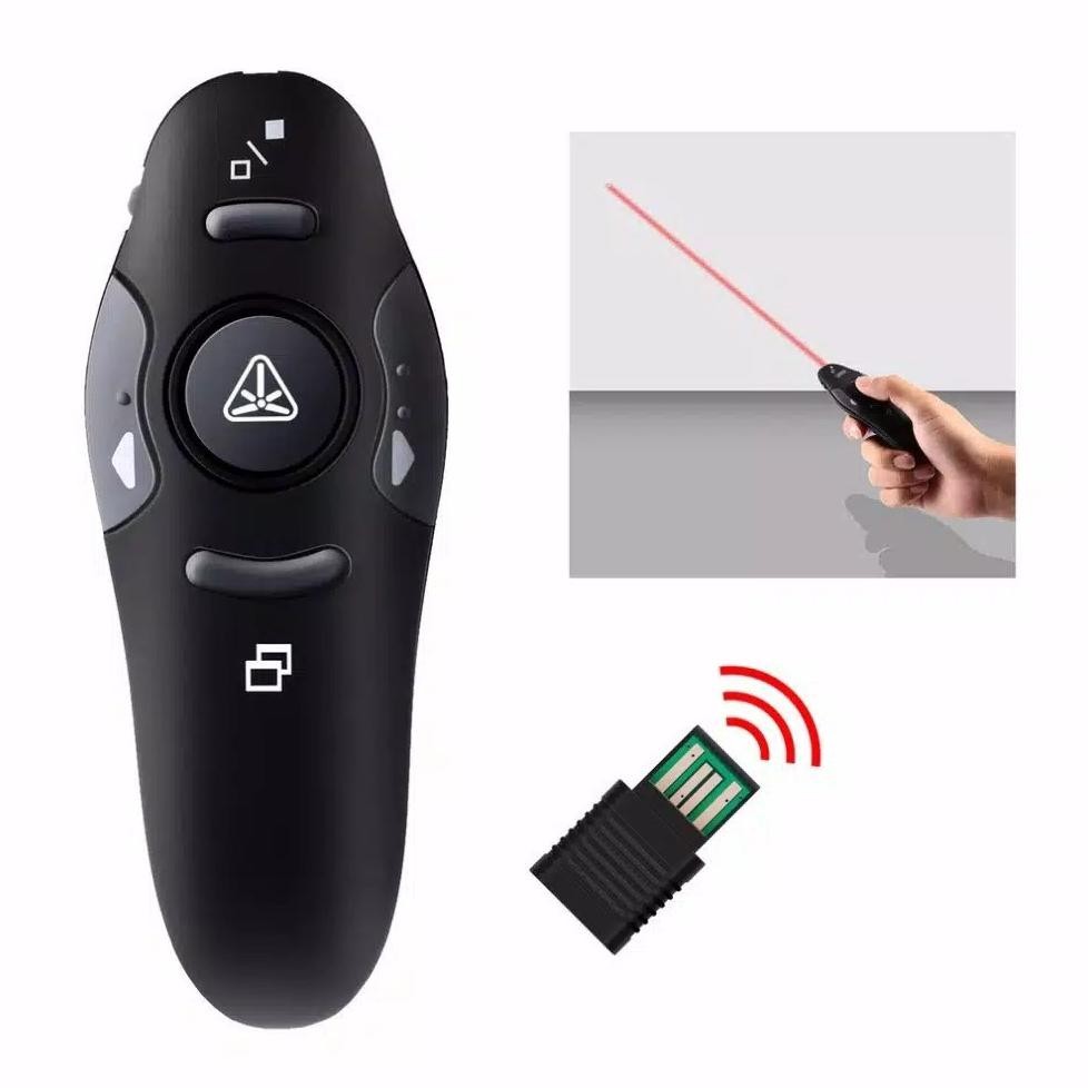 Jual Terbaru Wireless Laser Red Pointer Presenter 805 Remote Control 2 ...
