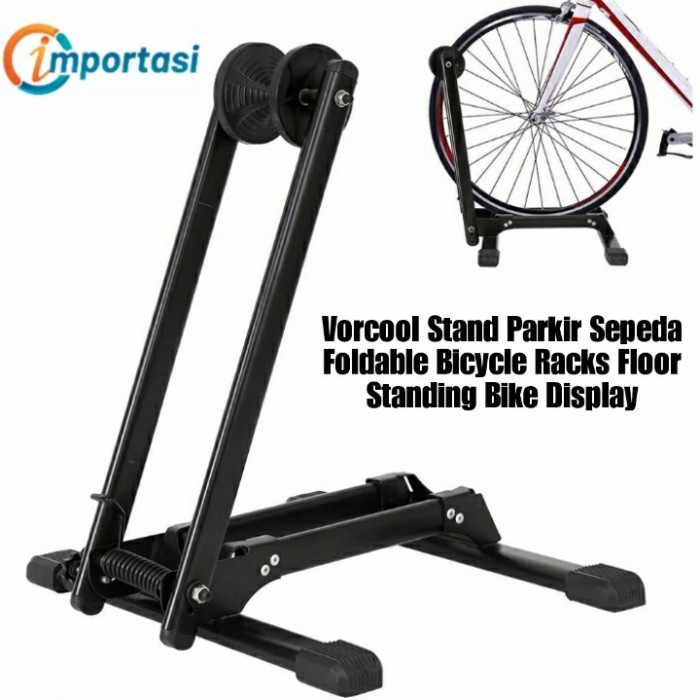 Jual Paddock Stand Parkir Sepeda Foldable Bicycle Racks Floor Standing ...