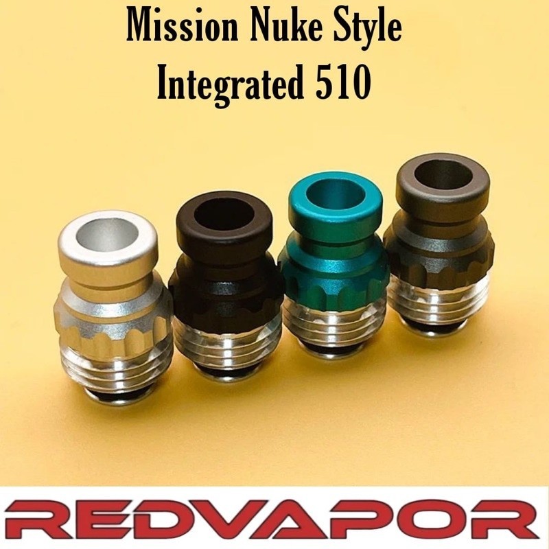 Jual Mission Nuke Style Integrated 510 Driptip AIO Pulse Cthu | D5101 ...
