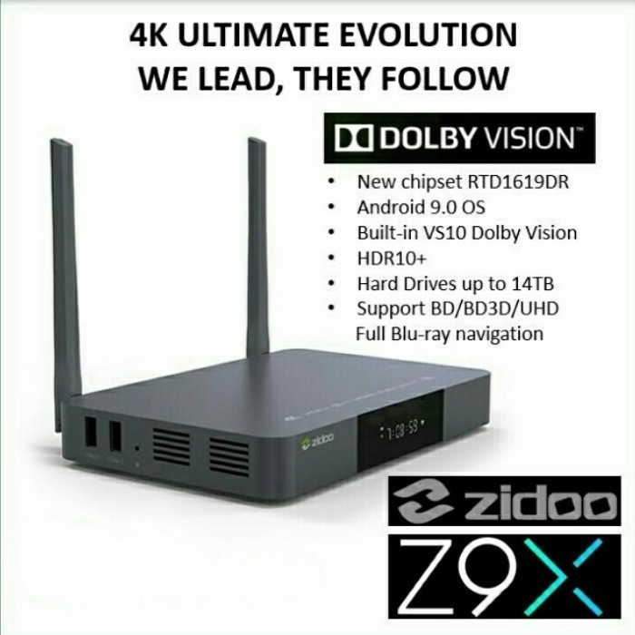 Jual Zidoo Z9X 4K Dolby Atmos Uhd Media Player Shopee Indonesia