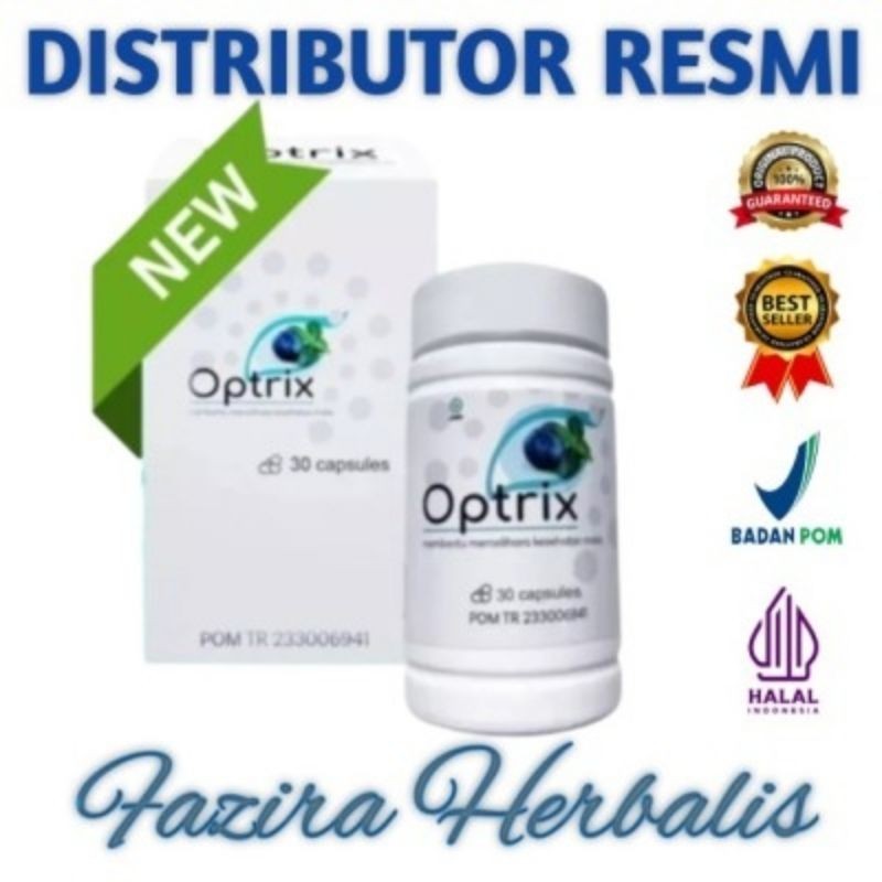 Jual OPTRIX Obat Mata Minus Slilinder Katarak Herbal Original Asli BPOM ...