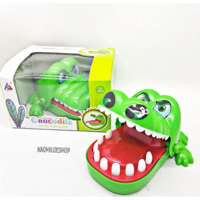 Jual Trend (IMPORT) CROCO BITE Crocodile Dentist Tricky Toy Crocodile ...