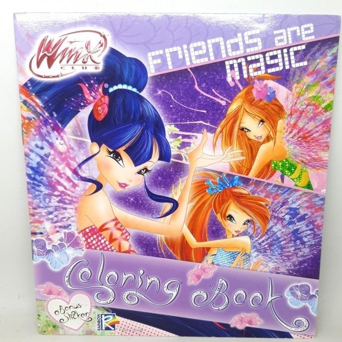 Jual Coloring Book Winx Club Friends Are Magic Original Licensed ...