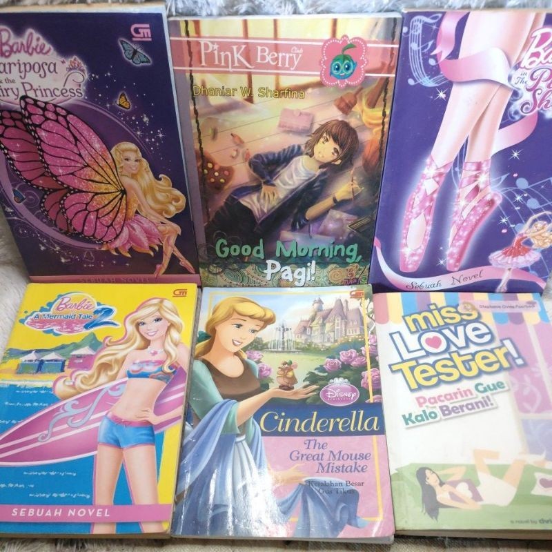 Jual novel barbie murah Shopee Indonesia