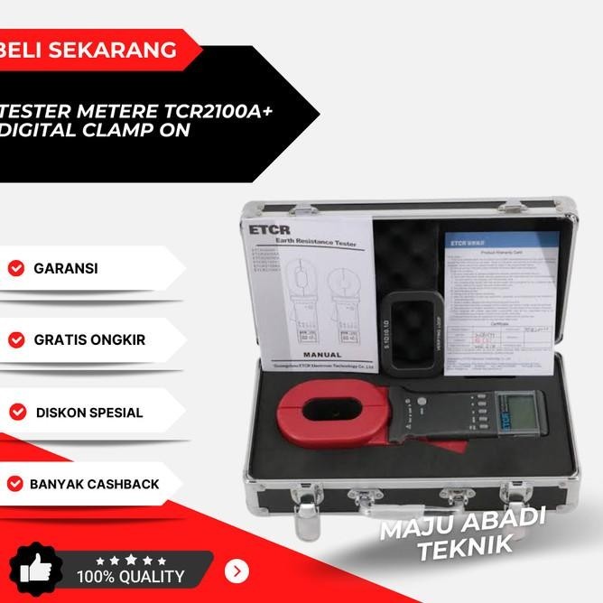 CET-05S Clamp-on Earth and Ground Resistance Tester - Instruments