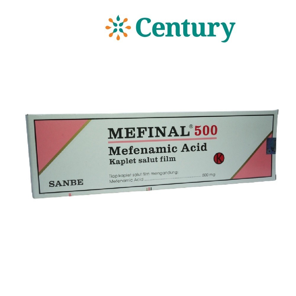 Jual MEFINAL 500 MG 1 STRIP ISI 10 KAPSUL/ASAM MEFENAMAT/ANTI NYERI ...