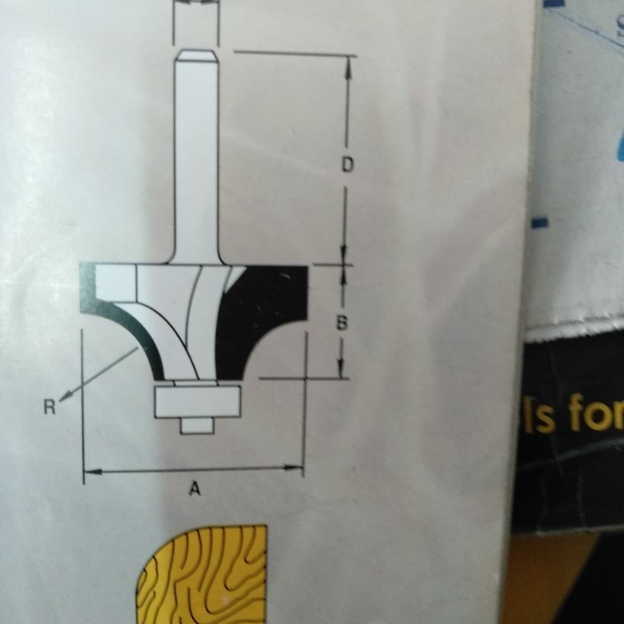 Jual SOLID MATA PROFIL KAYU ROUTER 301-451(ROUND OVER BITS) | Shopee ...