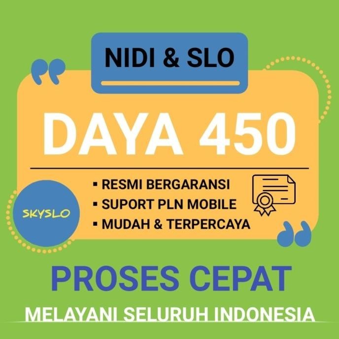 Jual Miliki Nidi Slo Satu Paket Daya Va Untuk Daftar Pasang Baru Shopee Indonesia