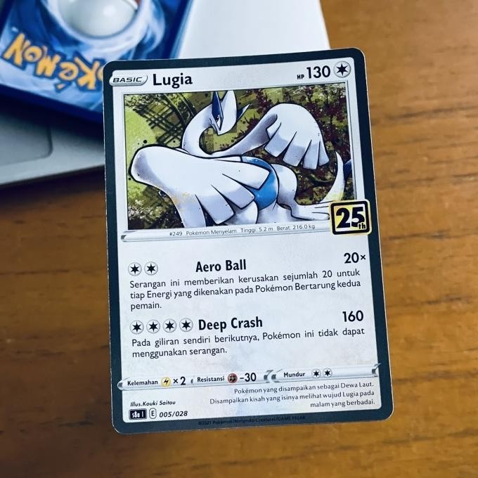 Jual Lugia 25th anniversary - pokemon indonesia TCG | Shopee Indonesia