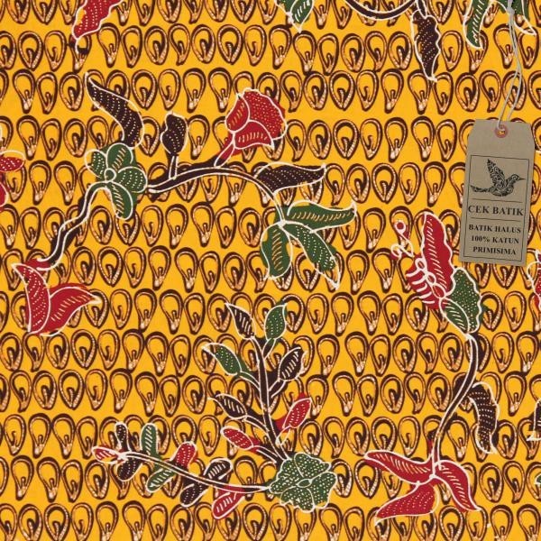 Jual Kain Batik - Motif Madura (Kuning) | Shopee Indonesia
