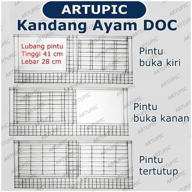 Jual Kandang Ayam Doc Pullet Baterai Kawat Galvanise Kandang Anak Ayam