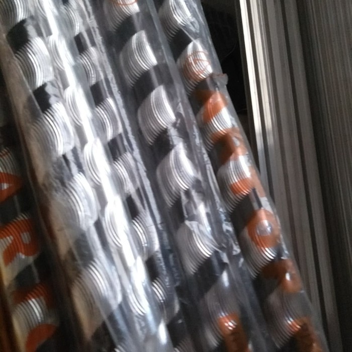Jual Rel Pipa Hitam Tuzir 200 cm | Shopee Indonesia