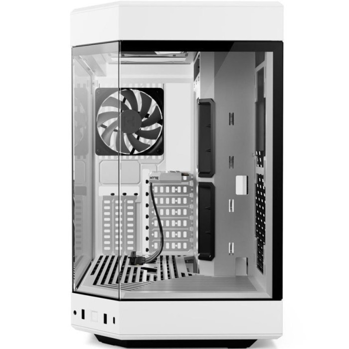 Jual Casing Hyte Y60 + 3 Fan - Atx, Matx - Snow White Termurah 