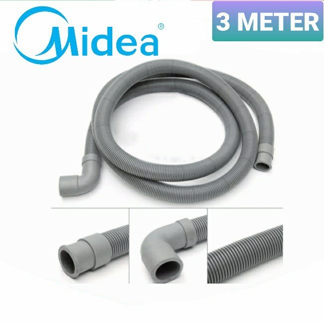 Jual Midea Front Loading 3 M Selang Pembuangan Mesin Cuci Drain Hose