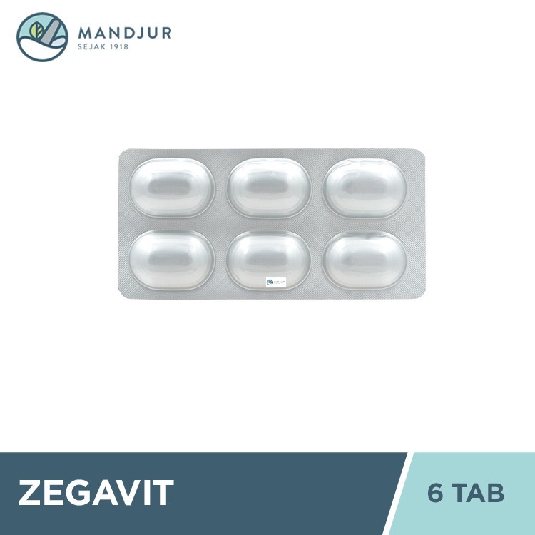 Jual Zegavit 6 Kaplet - Suplementasi Multivitamin Kesehatan Tubuh ...
