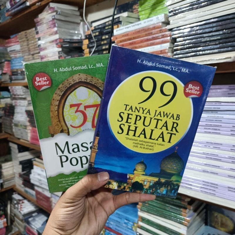 Jual Paket 2 Buku 37 Masalah Populer - 99 Tanya Jawab Seputar Shalat ...