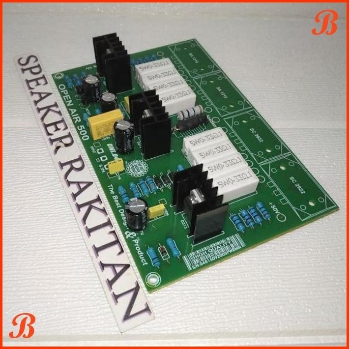 Jual |ASB | KIT DRIVER POWER AMPLIFIER MONO OPEN AIR 500WATT FIBER UNI
