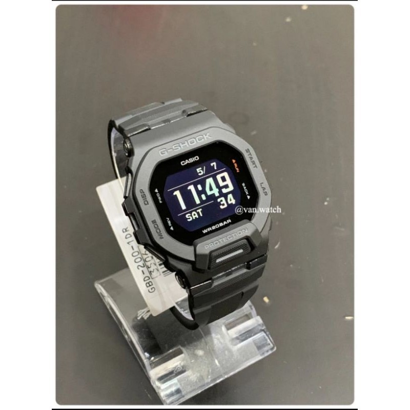 Jual Casio Gshock Smartwatch GBD 200-1 / GBD200-1 / GBD-200-1 Squad ...