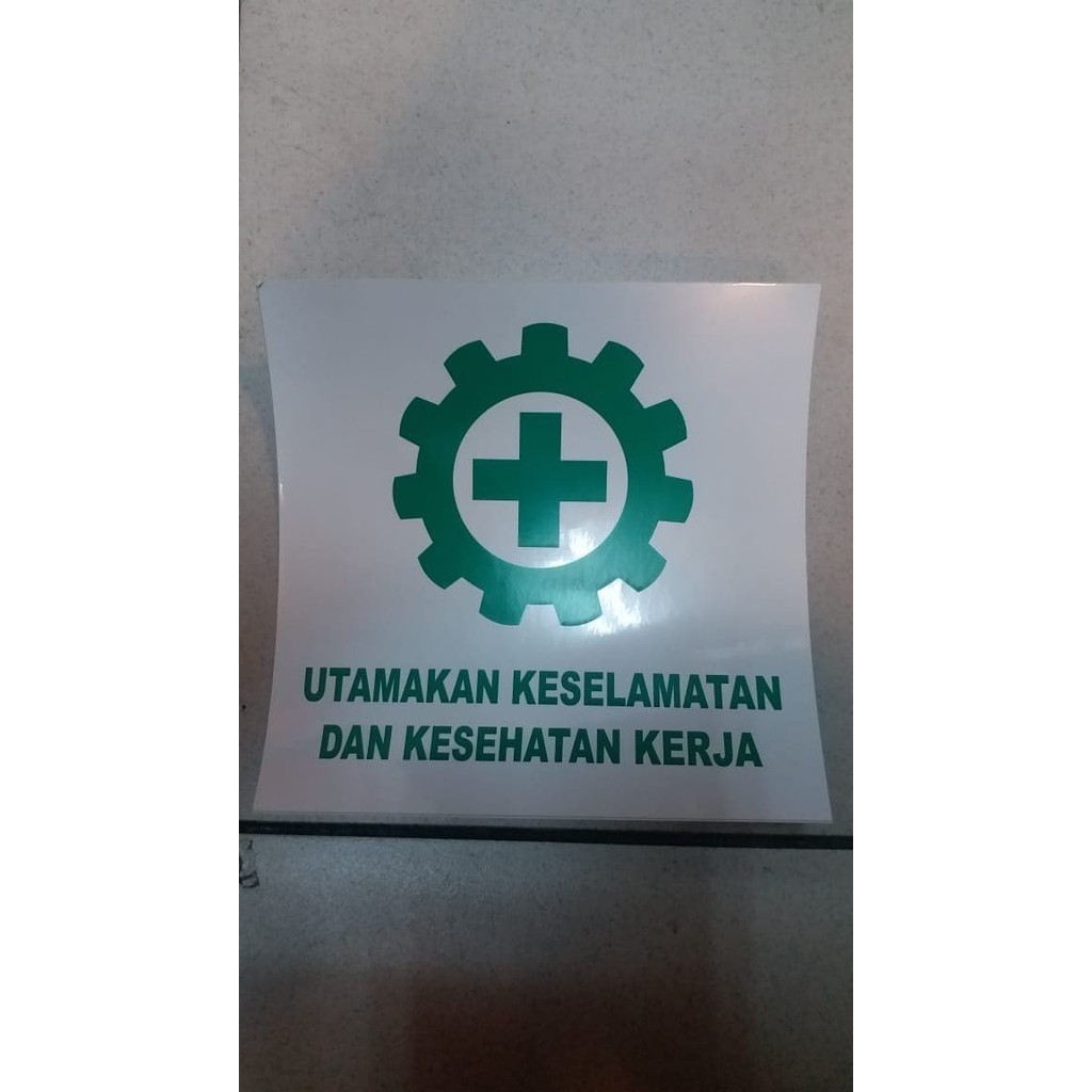 Jual Redi Kakak Sign Label Sticker Utamakan Keselamatan Dan Kesehatan ...