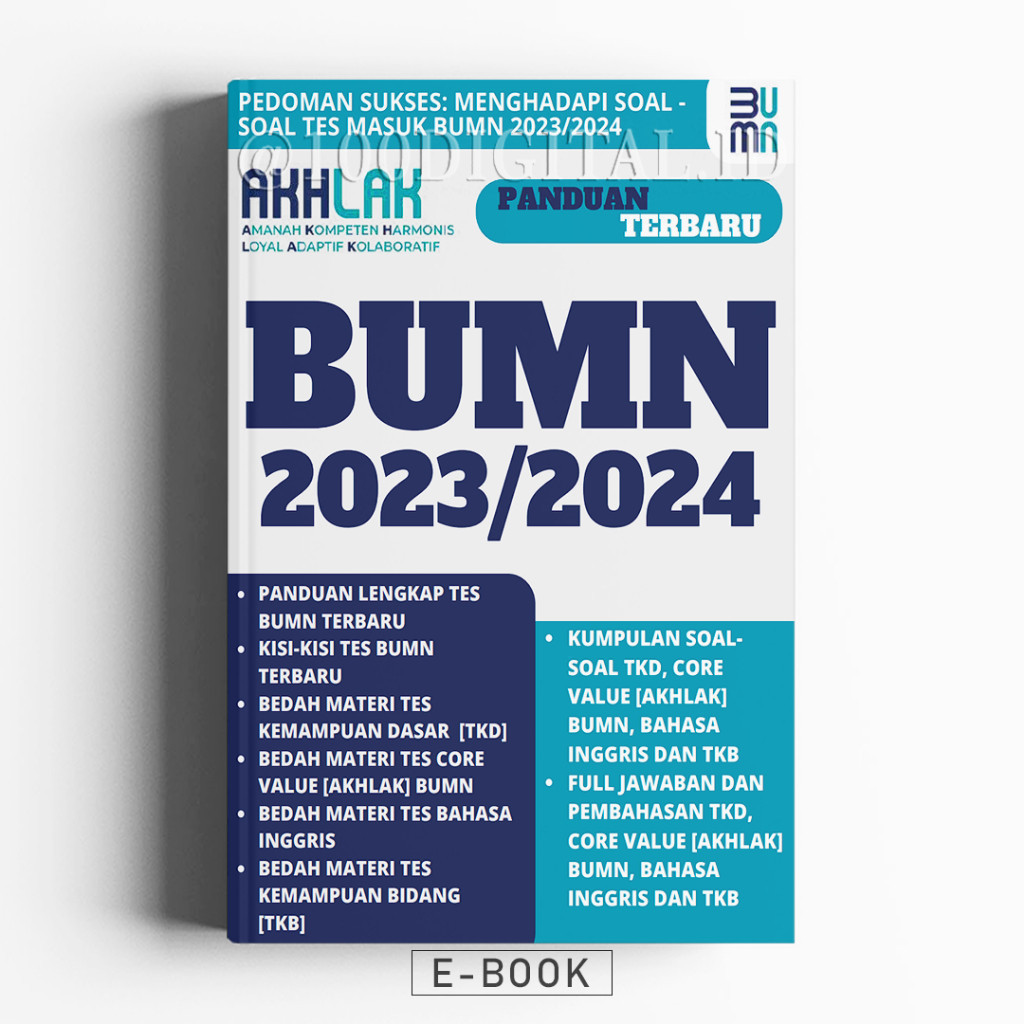 Jual Buku Cetak Bumn 2023/2024 - Pedoman Sukses: Menghadapi Soal-Soal ...