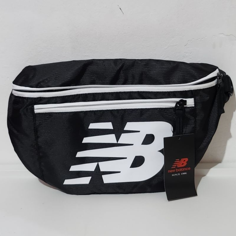 Jual New Balance Waist Bag Blue tas pinggang unisex Shopee Indonesia