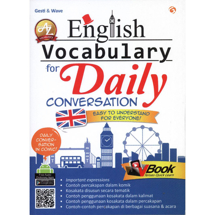 Jual English Vocabulary For Daily Conversation | Shopee Indonesia