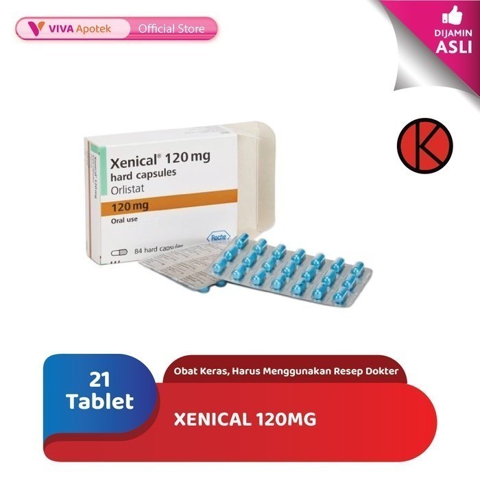 Jual Xenical 120 mg (21 Kapsul) | Shopee Indonesia
