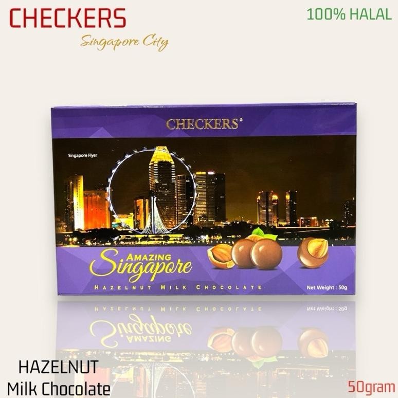 Jual Promo Coklat Checkers Box 50G Original / Oleh-Oleh Coklat ...