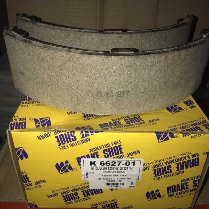 Jual Kampas Rem Mitsubishi Cd Engkel Dpn K 6627 Mk -01540- | Shopee ...