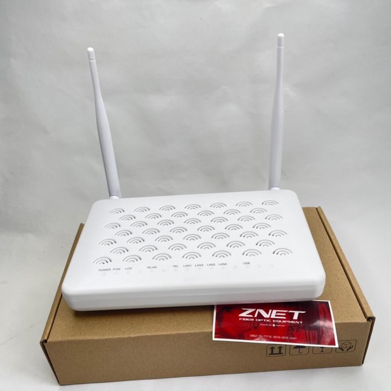 Jual Cod Onu Gpon Zte F609 V3 1Ge+3Fe+1Pots+2.4G Wifi Pppoe Static ...