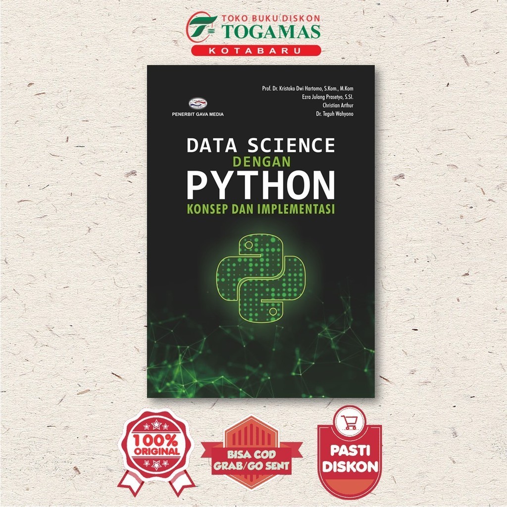 Jual Data Science Dengan Python (Konsep Dan Implementasi) - Prof. Dr ...
